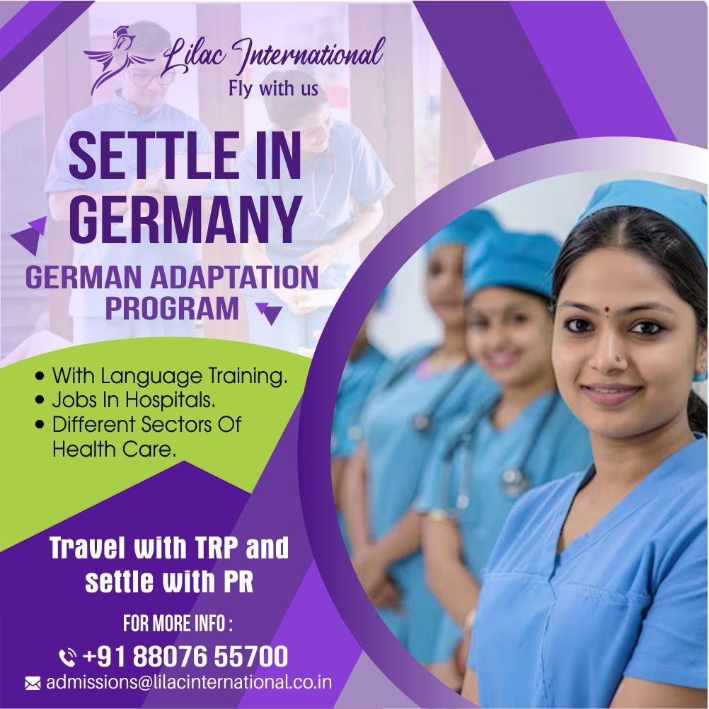  Settle in Europe. German adaptaion program.