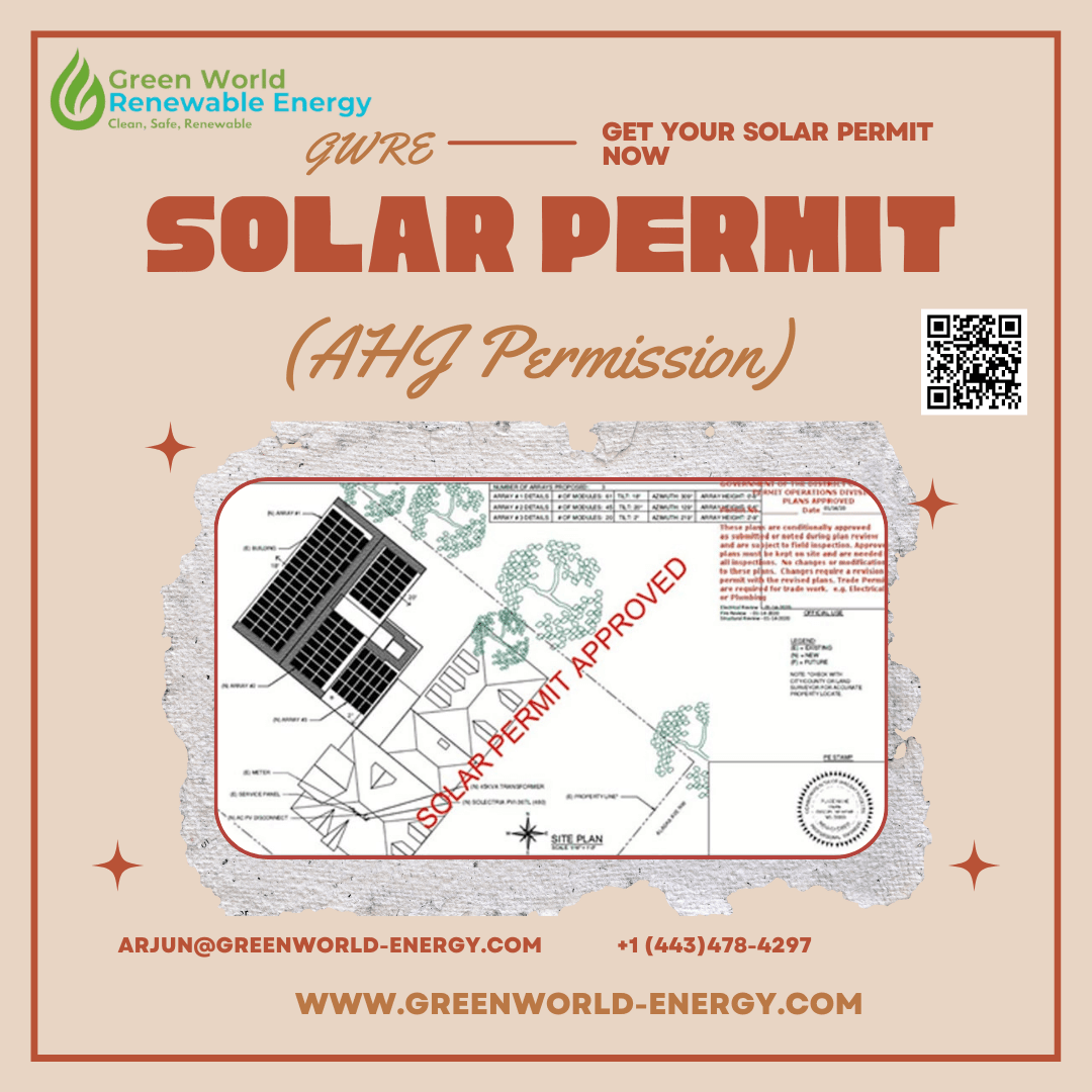  Streamlined Solar Permit (AHJ Permission) Services by GWRE for Faster Project Approval