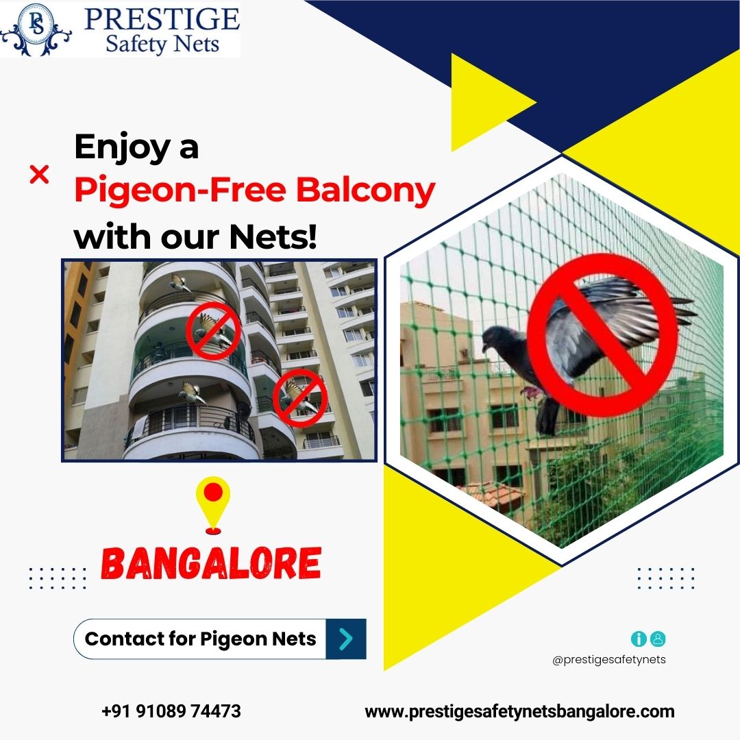  Top-Quality Pigeon Safety Nets in Bangalore – Prestige Safety Nets