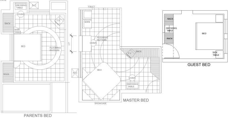  Interior Design AutoCAD Blocks – Download DWG Files at Cadbull!