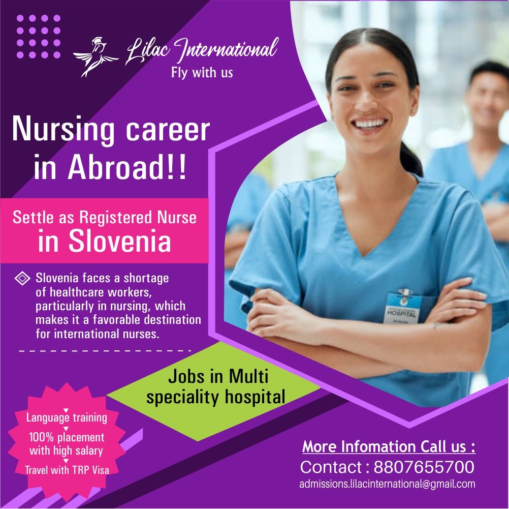  work as a nurse in Slovenia