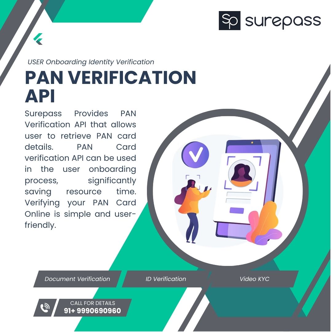  PAN Verification API - Surepass Technologies