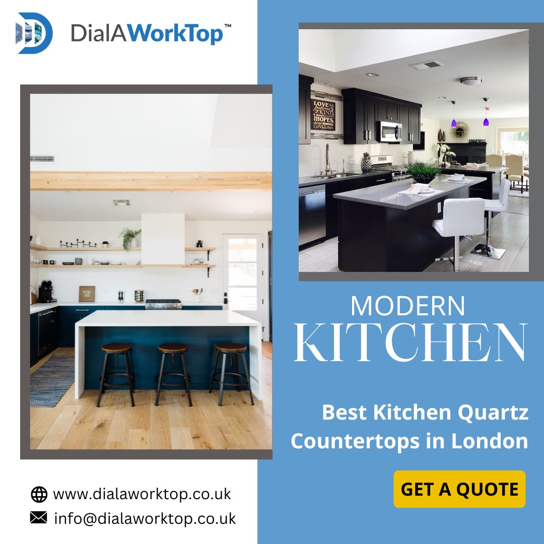  Best Kitchen Quartz Countertops in London | 020 8368 5555 | DialAworktop