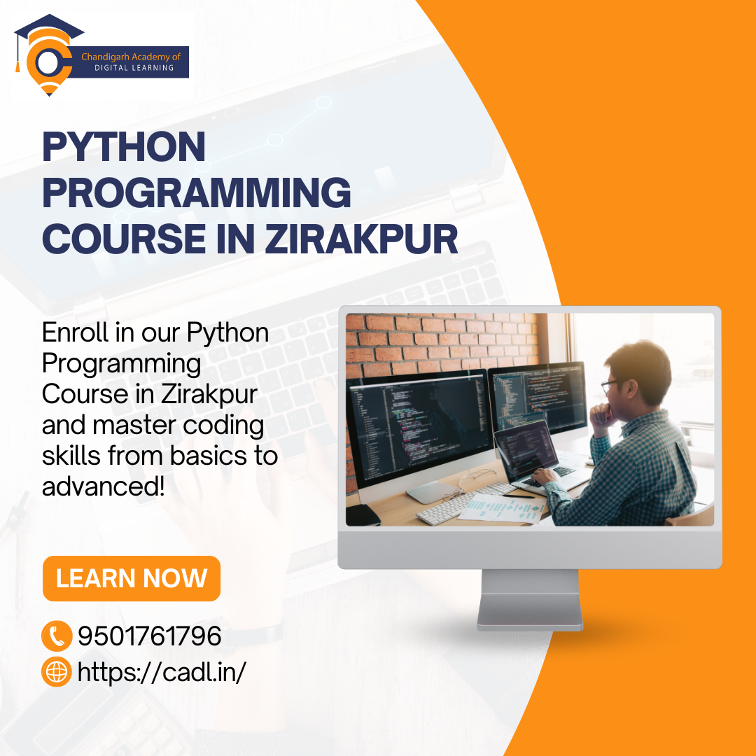  Python Programming Course in Zirakpur