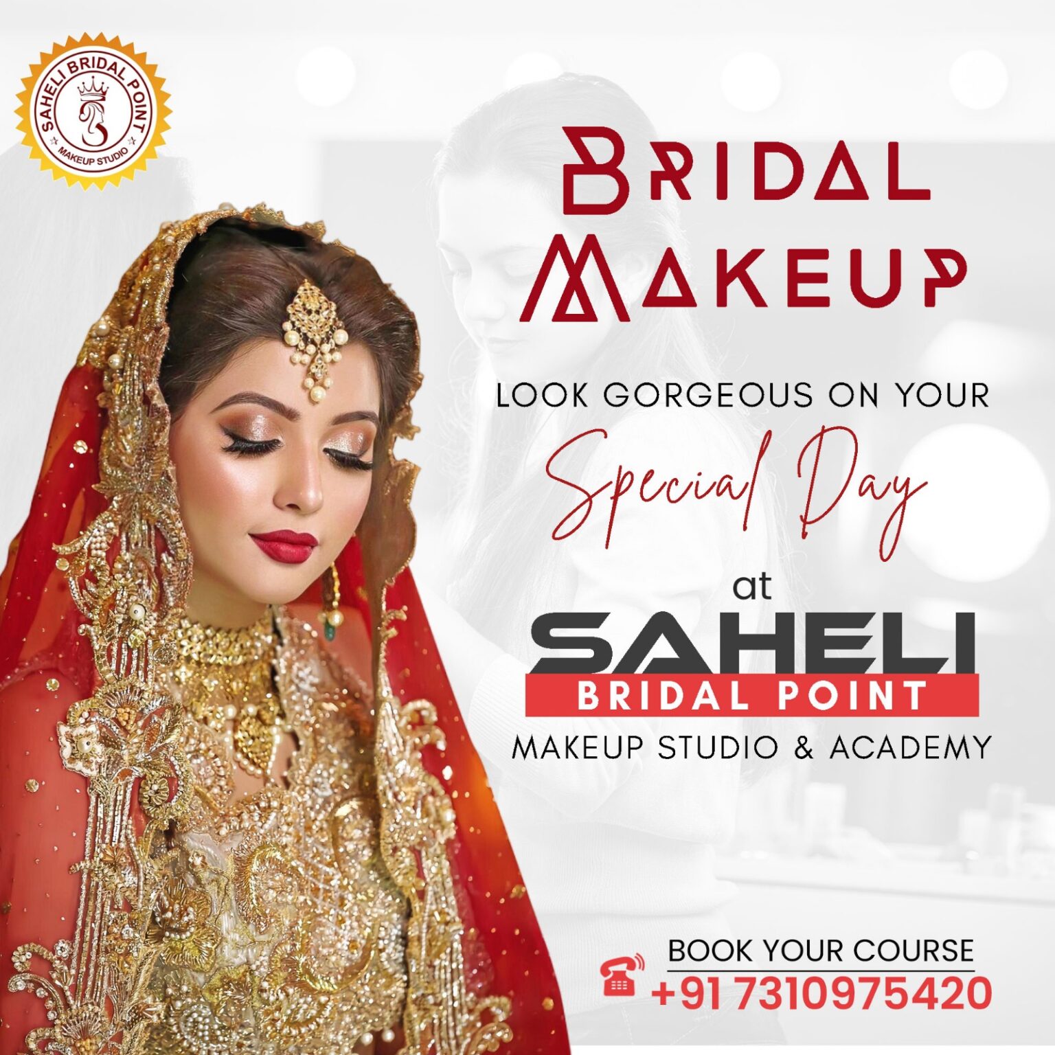  Best Bridal Makeup in Meerut at Saheli Bridal Point