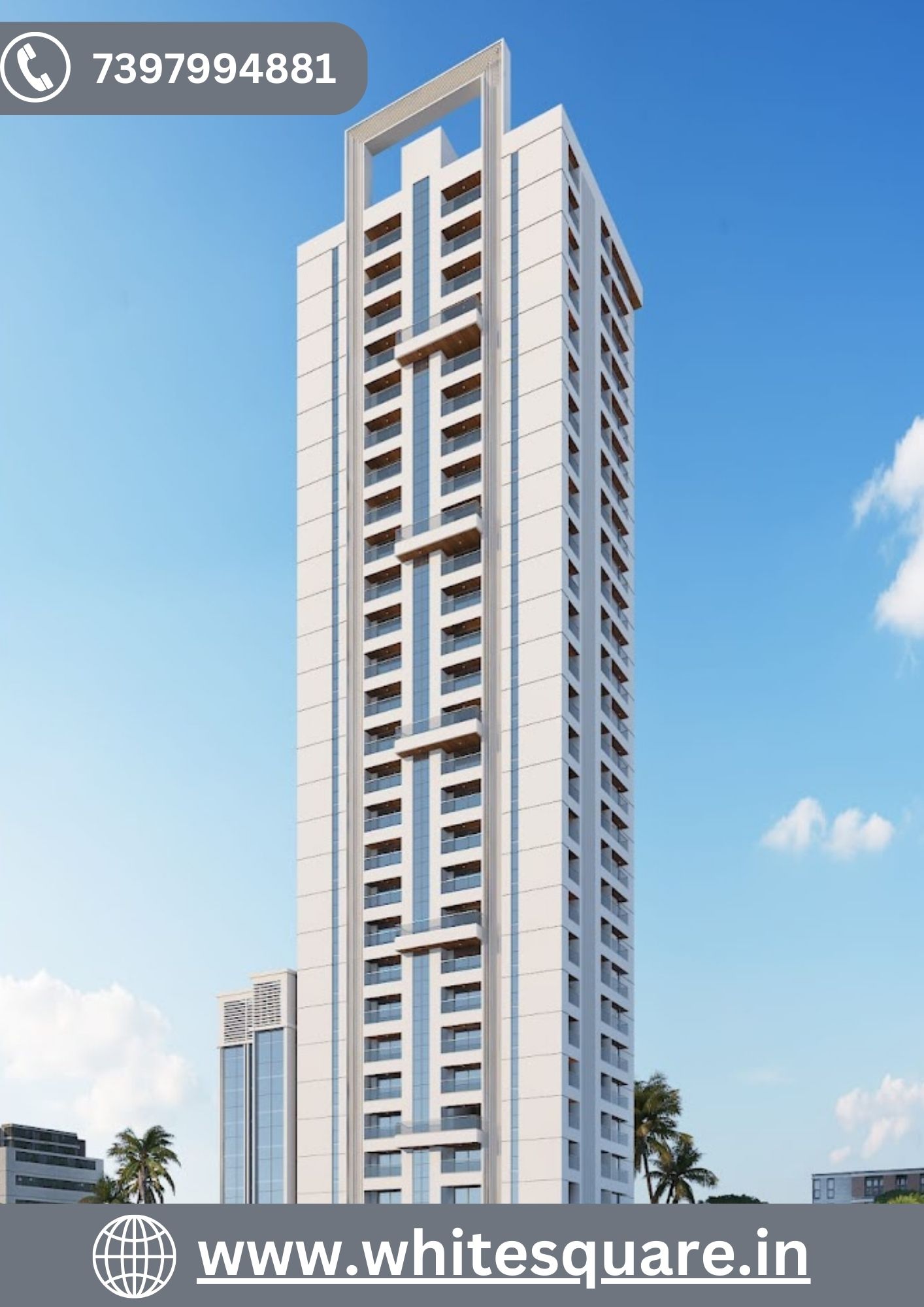  White Square Kalyan Project Sahajanand Chowk Kala Talao