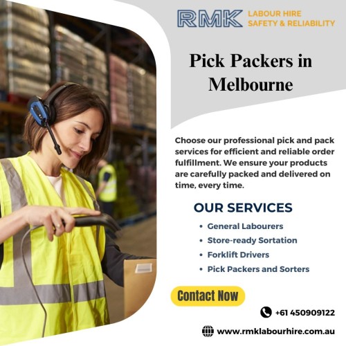  Pick Packers in Melbourne |Temporary Labour Hire in Melbourne