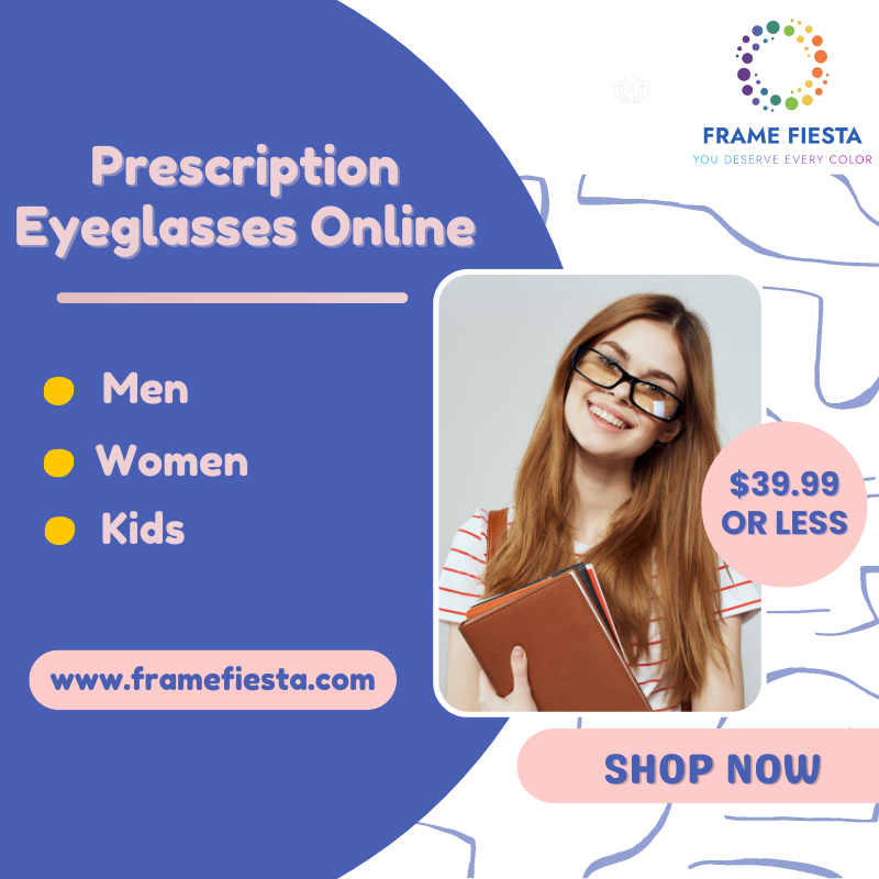  Order Quality Prescription Eyeglasses Online for Less Than $39.99