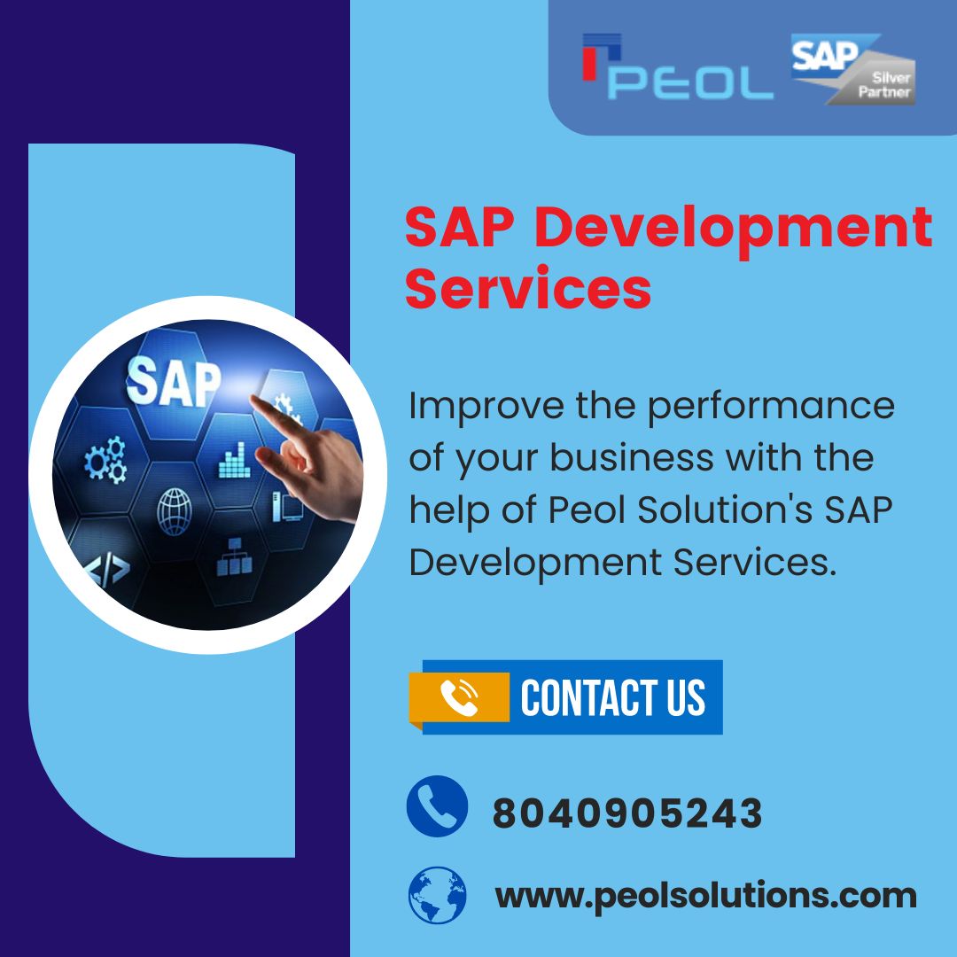  SAP Development Services in Bangalore