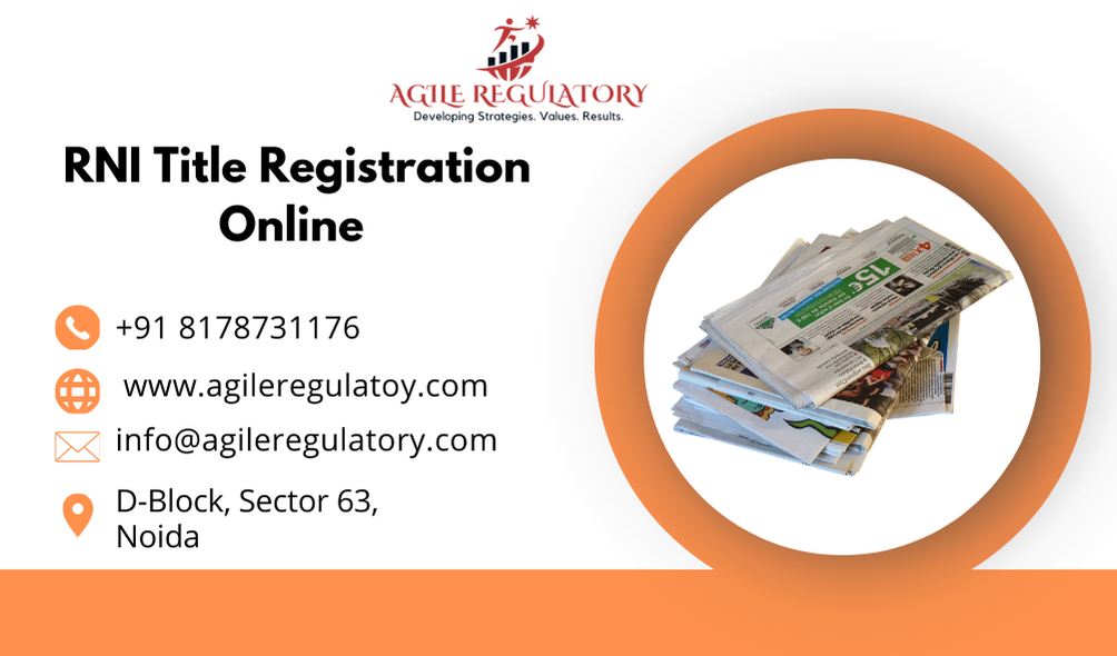  RNI Title Registration Online