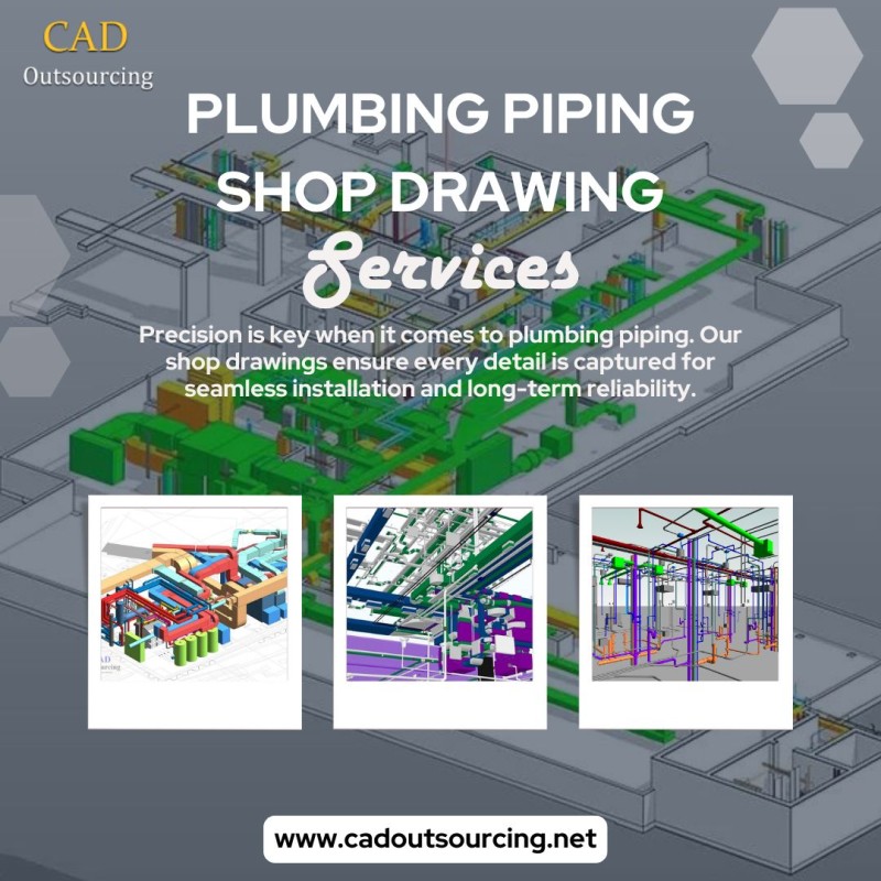  Get the Best Plumbing Piping Shop Drawing Services in California, USA