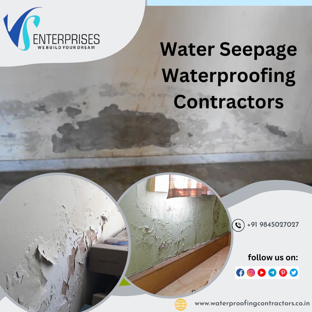  Water Seepage Waterproofing Contractors in Bangalore