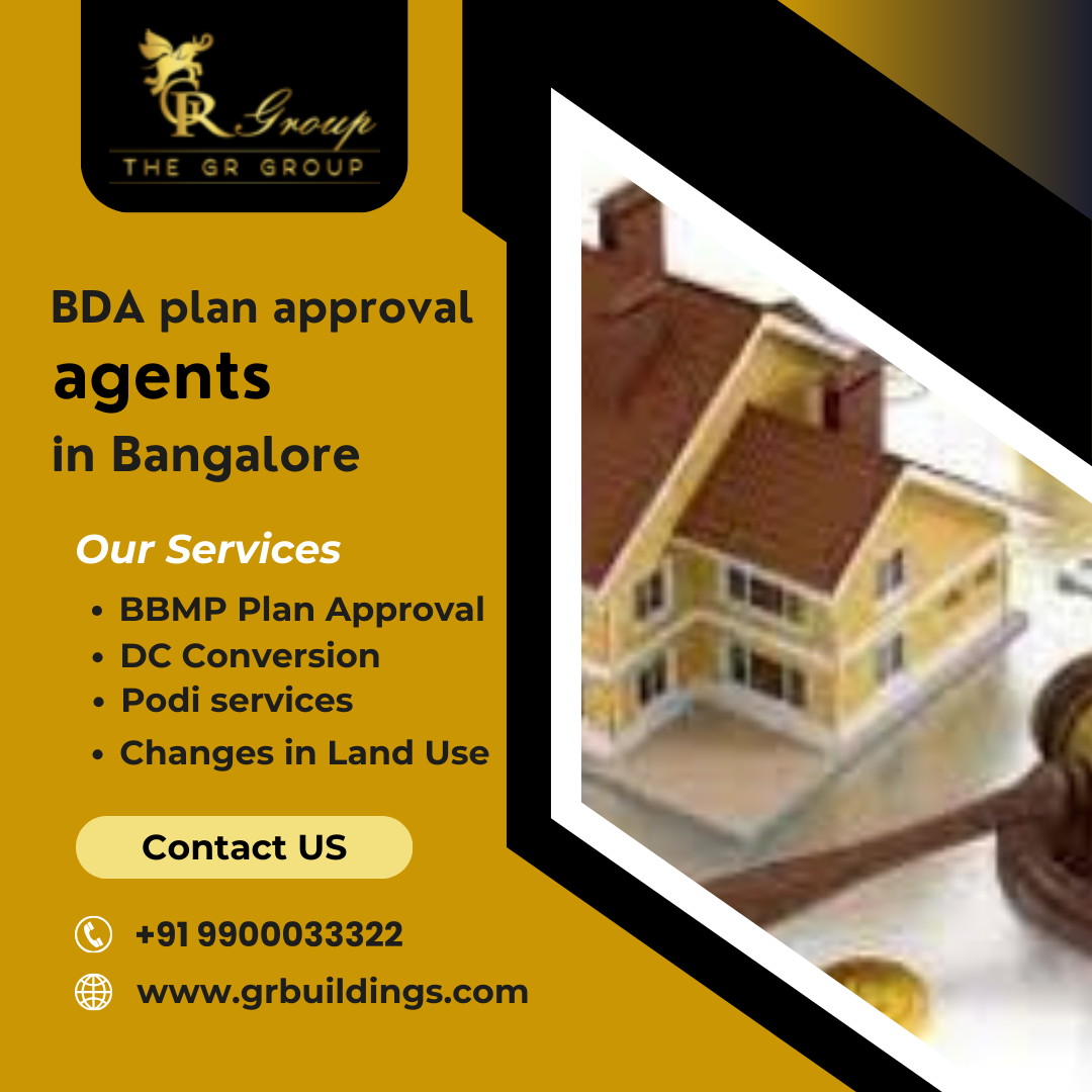  BDA plan approval agents in Bangalore grgroupbangalore