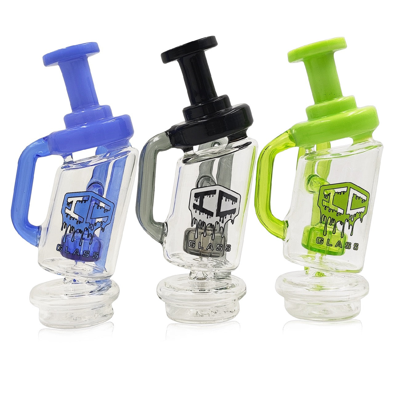  Elevate Your Vaping with the IC Glass Puffco Attachment Recycler!