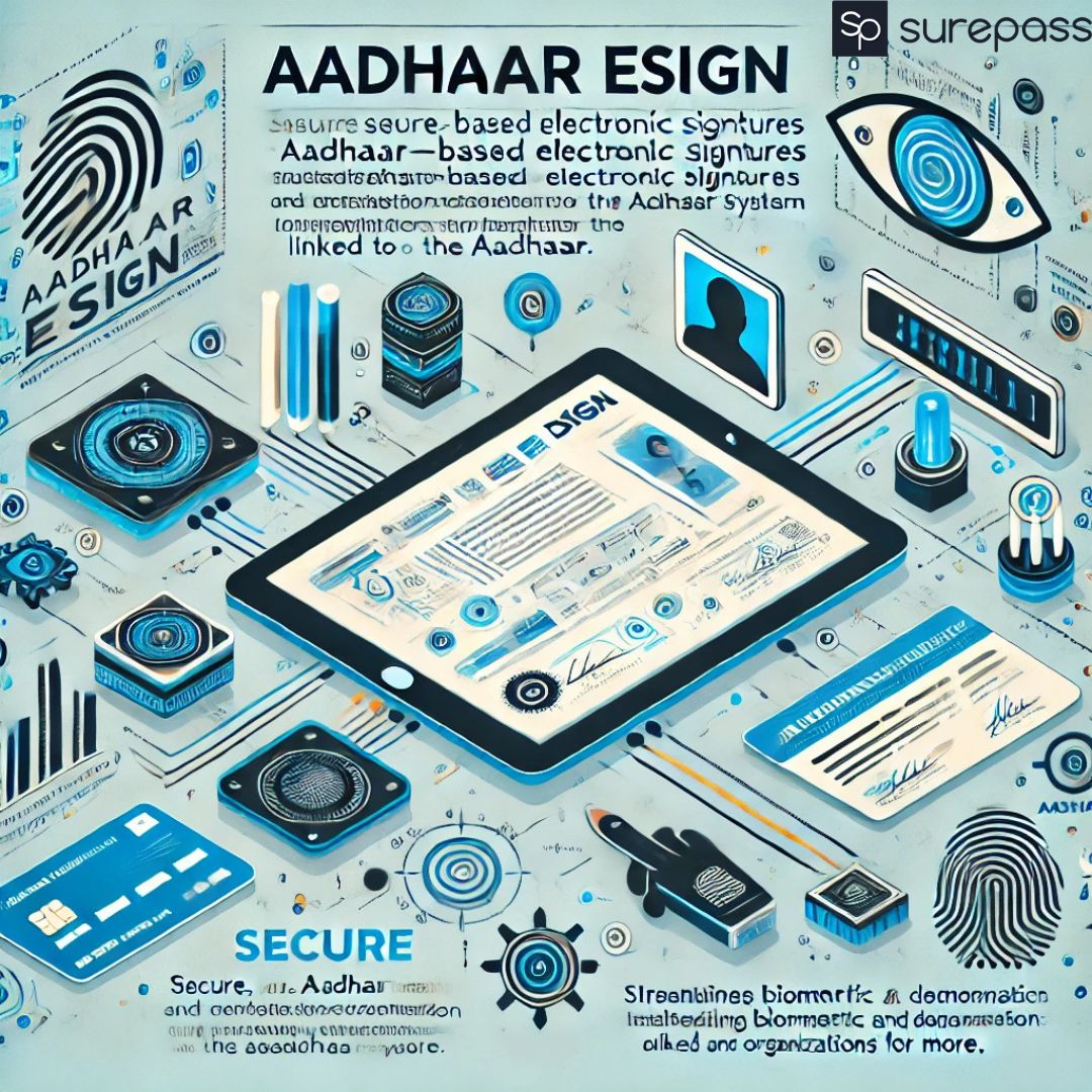  Aadhaar eSign Service Provided by Surepass Technologies