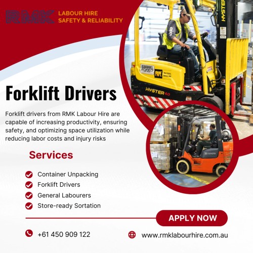  Forklift Drivers in Melbourne |Pick Packers in Melbourne