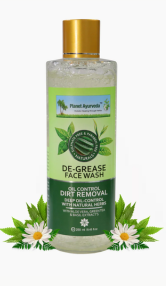  Herbal Face Wash For Healthy Skin - De-Grease Face Wash By Planet Ayurevda