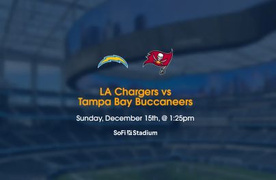  LA Chargers vs Buccaneers Tickets 2024