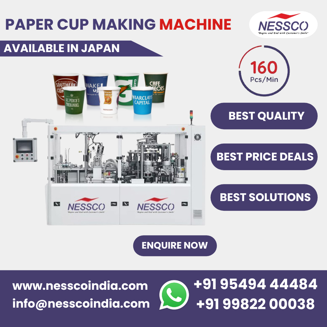  Advancements in the Nessco Paper Cup Machine