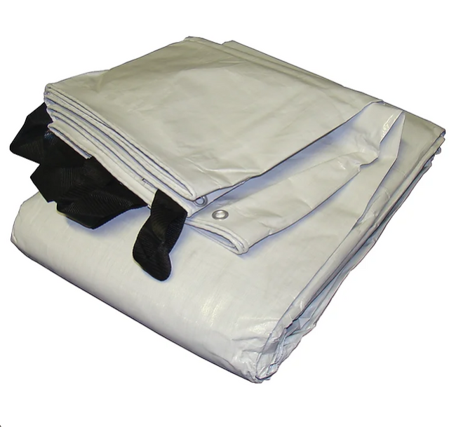  Heavy-Duty PVA Tarps with Grommets – Tough, Reliable Protection!