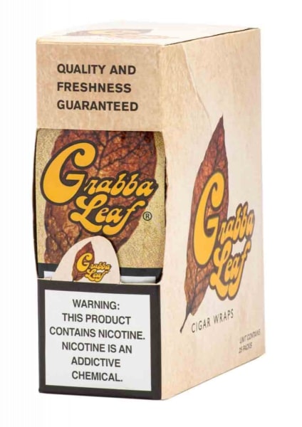  Grabba Leaf Cigar Wraps and Whole Leaf