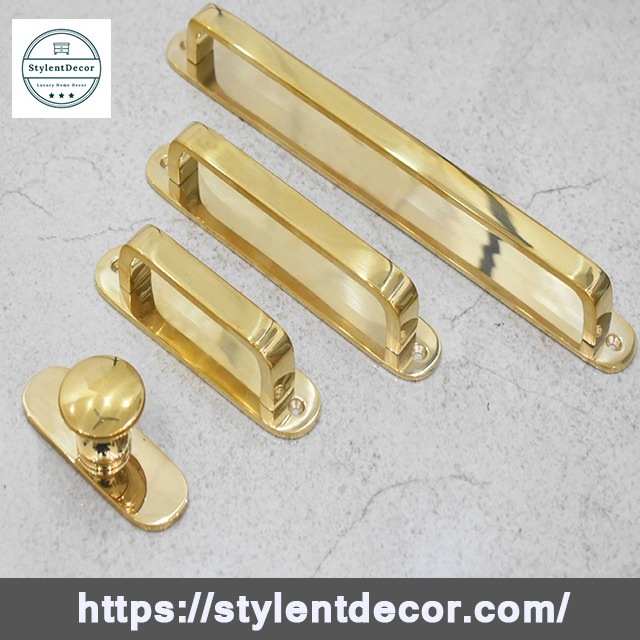  Brass cabinet hardware - Stylentdecor