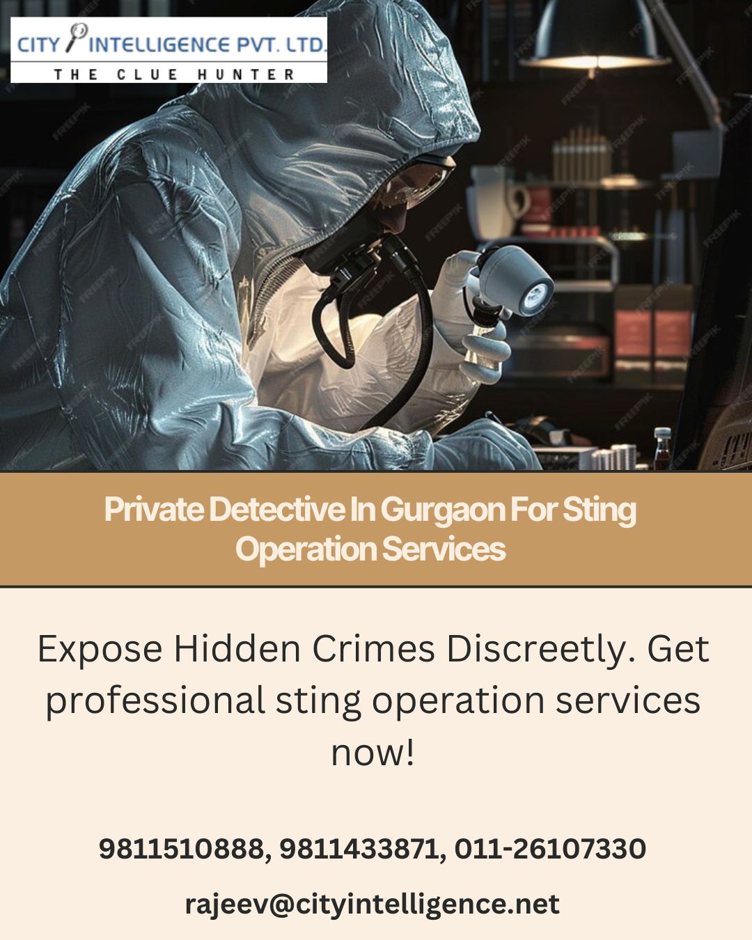  Reliable Sting Operations | Private Detective in Gurgaon