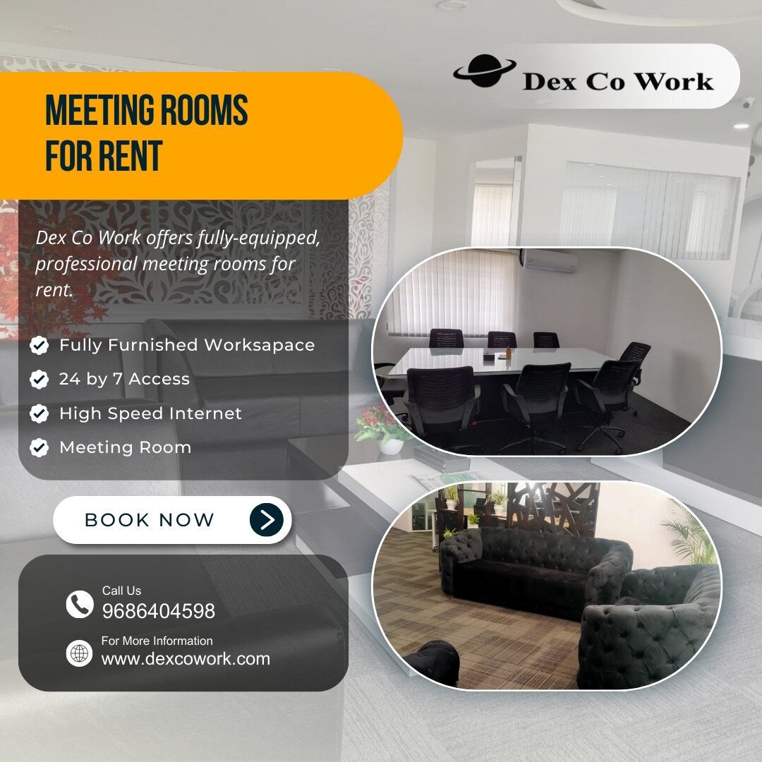  Meeting Rooms For Rent in Bangalore | Private Office Space in Bangalore