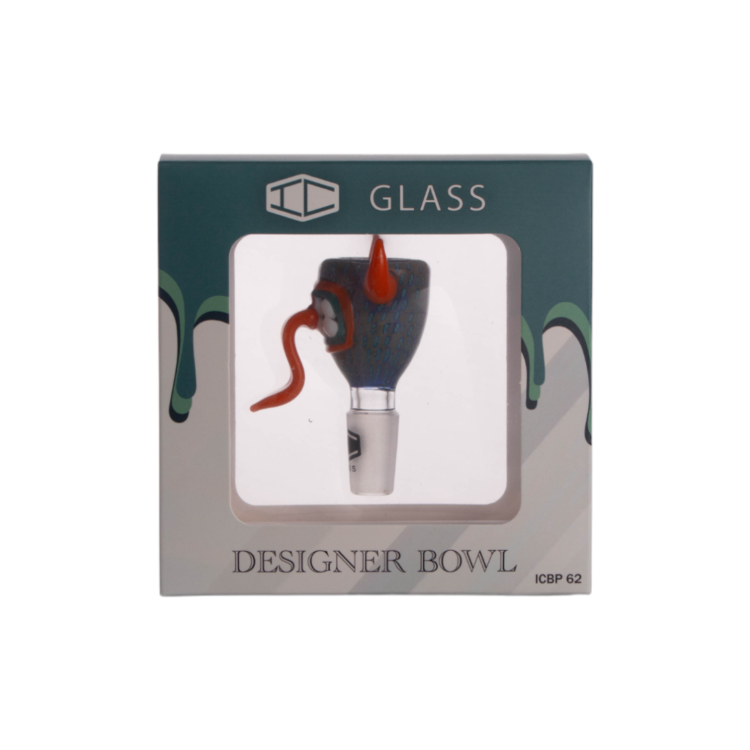  Monstrously Fun: IC Glass Tongue Out Monster Designer Bowl Piece