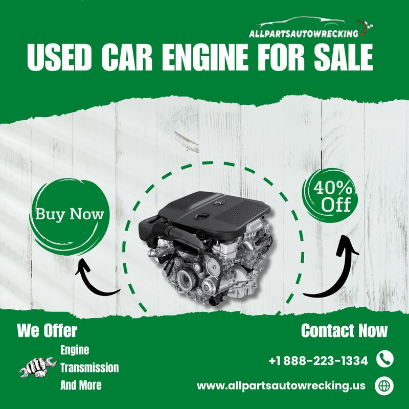  Used Car Engine for Sale in Dallas | All Parts Auto Wrecking | Texas