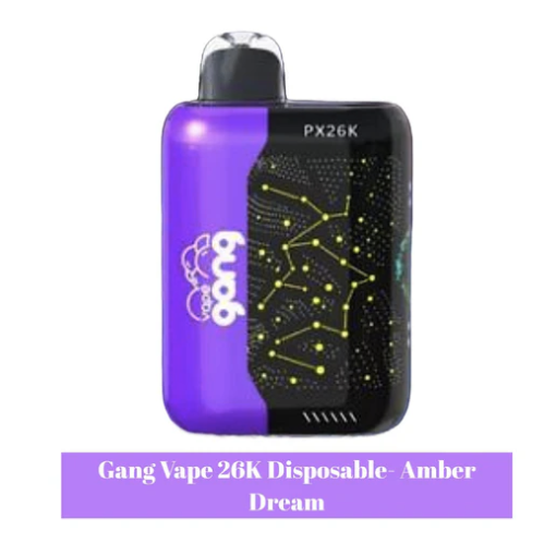  Gang PX26K 5% Disposable Device - 26000 Puffs - 5 Pack