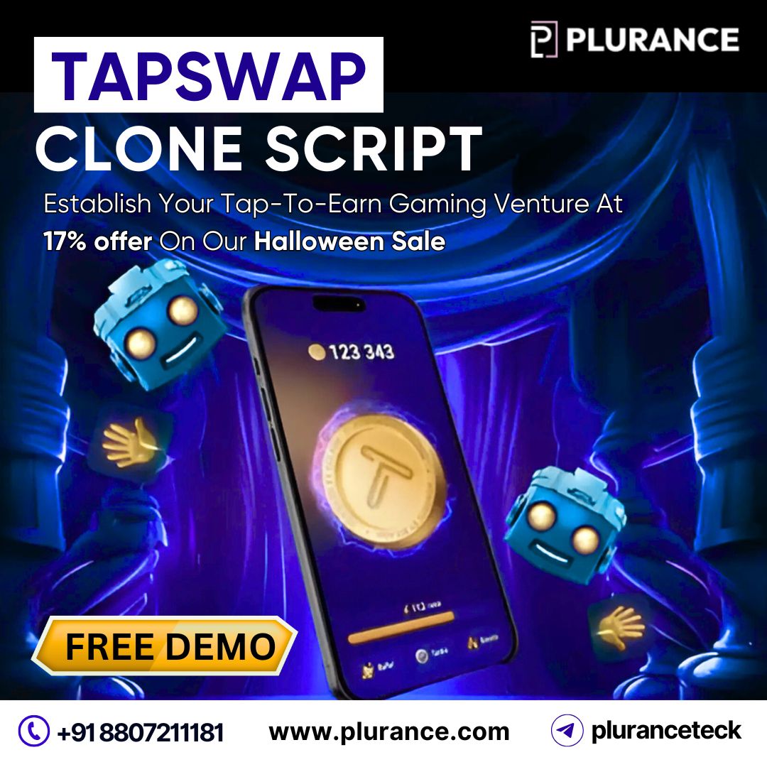  Tapswap clone script :  Launch a Feature rich T2E gaming platform