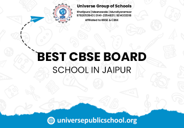  Best CBSE School for New Admission in Jaipur - Universe Public School