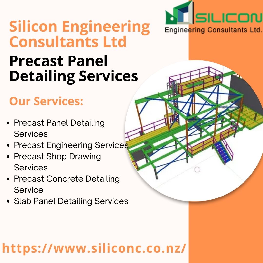  Get Affordable Precast Panel Detailing Services in Wellington, New Zealand.