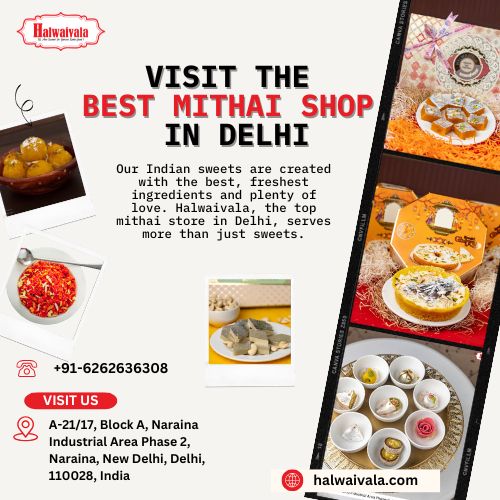  Visit the Best Mithai Shop in Delhi