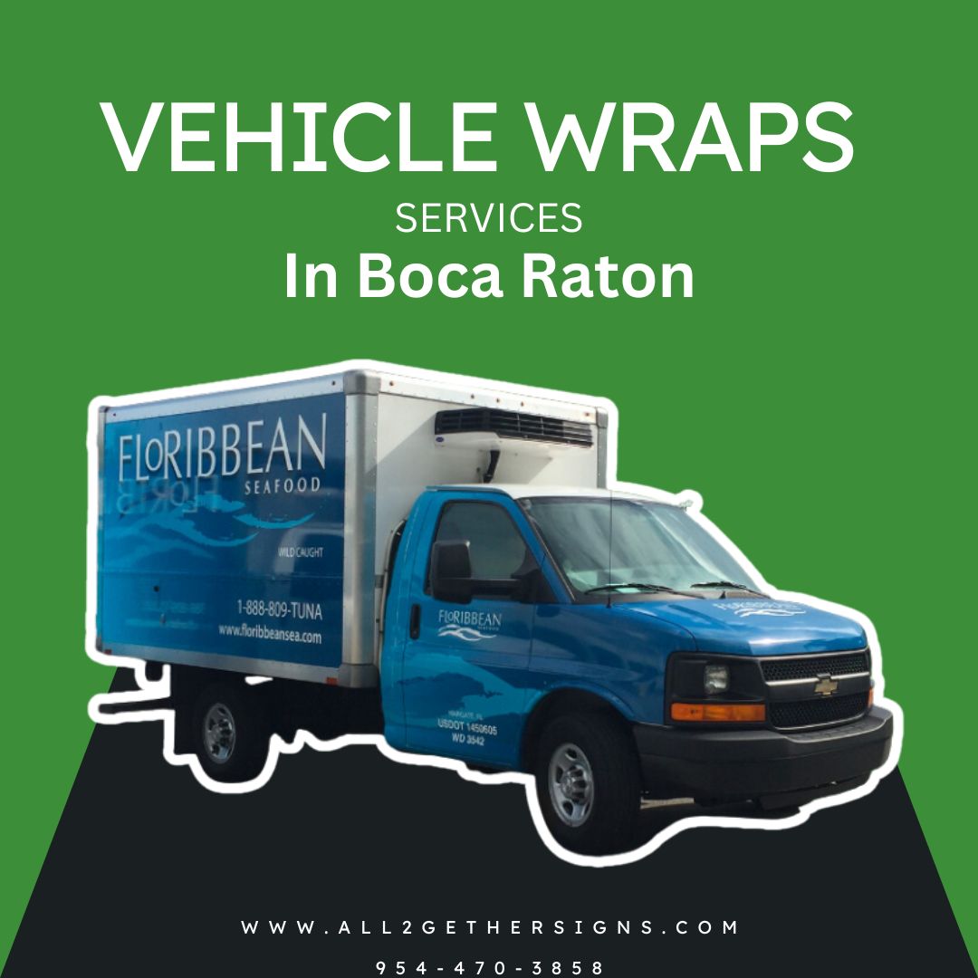  Eye-Catching Vehicle Wraps in Boca Raton – Boost Your Brand Visibility Today!