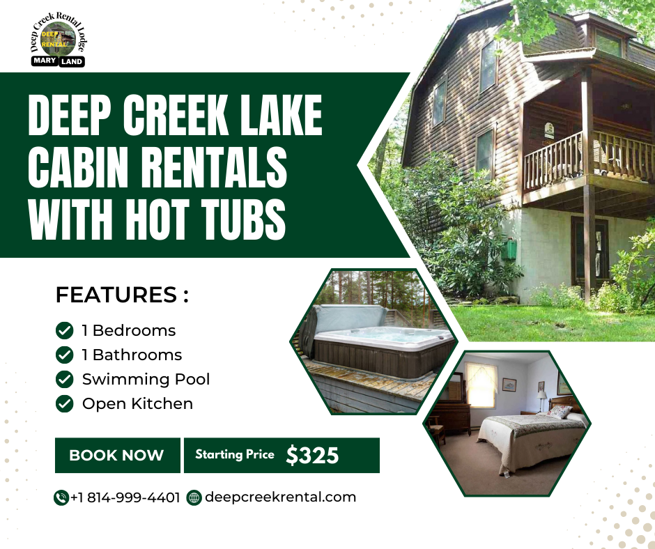  Book White Oak Lodge for a Cozy Deep Creek Lake Cabin with Hot Tub