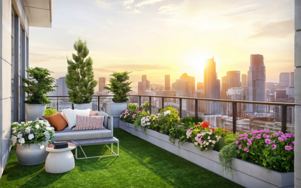  Are You Looking For Natural Green Grass For Balcony