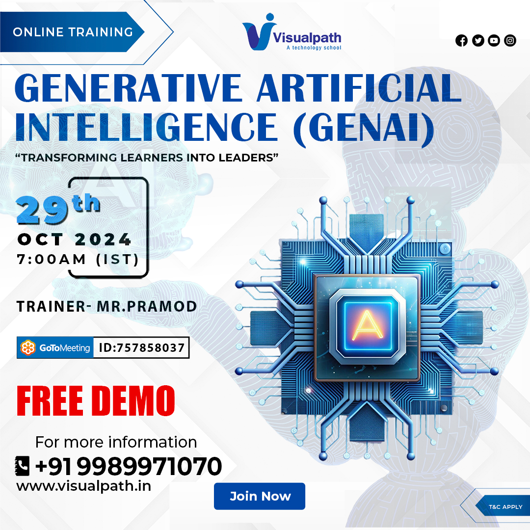  Generative AI (GEN AI) Online Training Free Demo