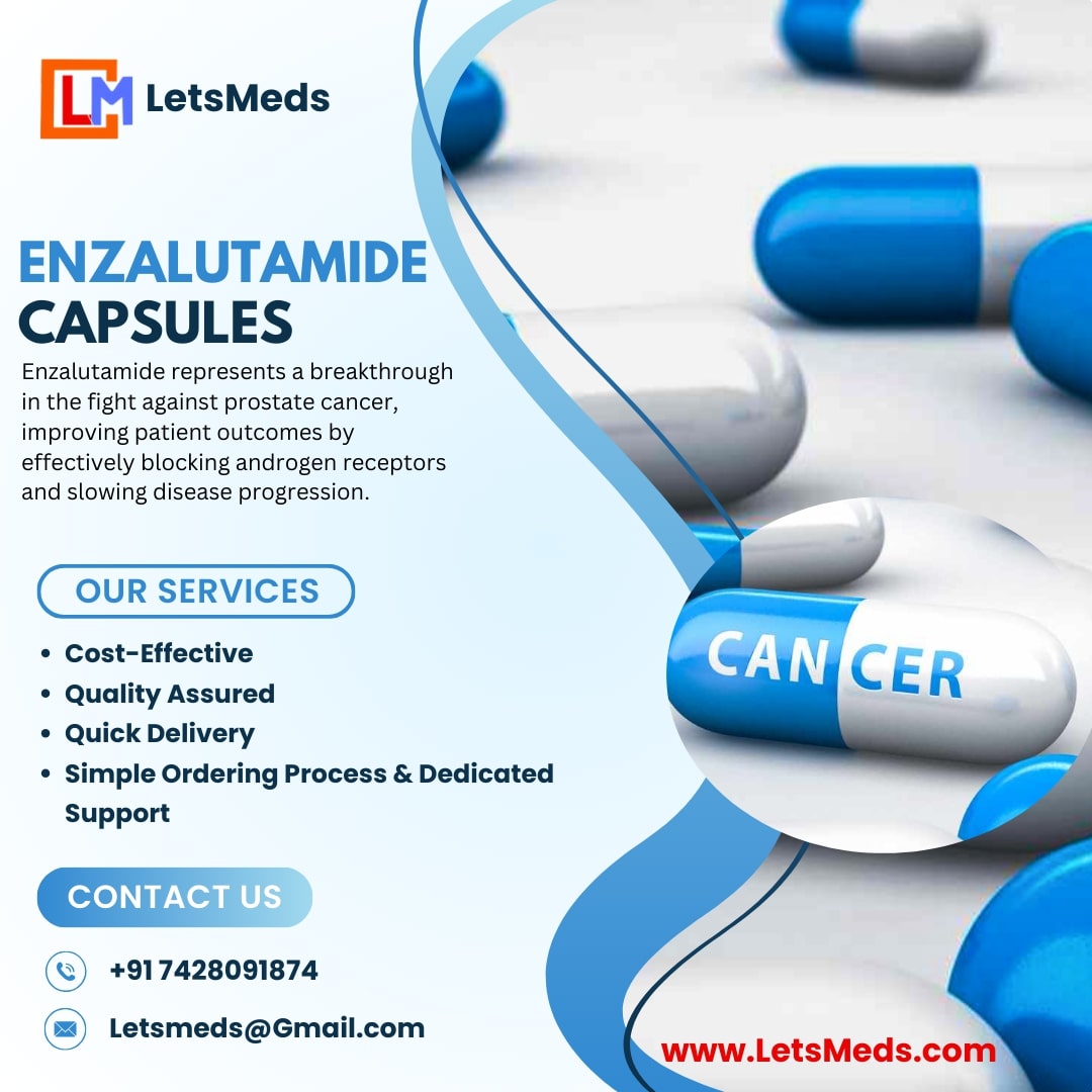  Buy Affordable Enzalutamide Capsules (40mg/160mg) in the Philippines & Thailand – Online at LetsMeds