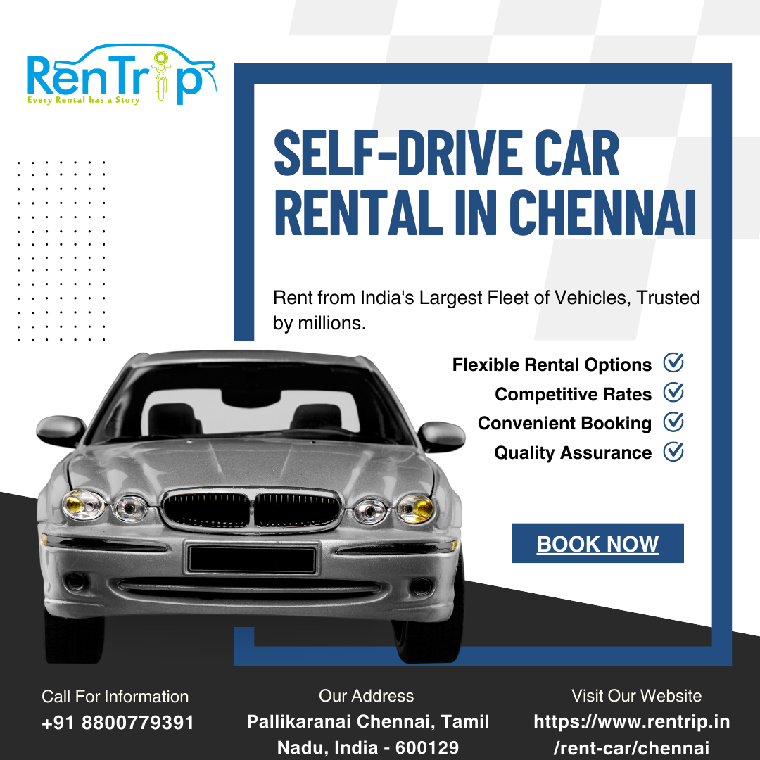  Self Drive Car Rental in Chennai - Flat 100% Cashback