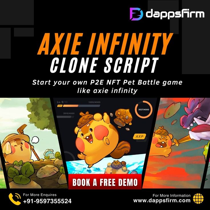  Step into the Blockchain Gaming World: Launch Your Axie Infinity Clone Today!