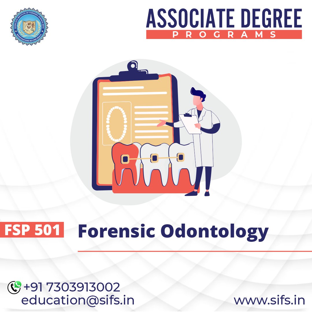  Forensic Odontology Course