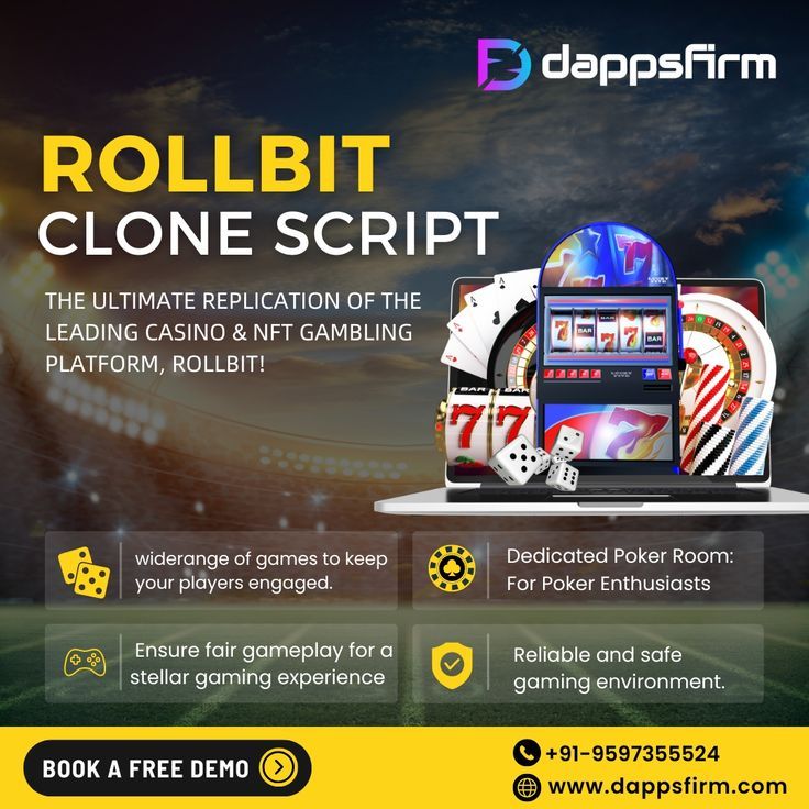  Quickly Build Your Crypto Casino with Proven Rollbit Clone Technology!