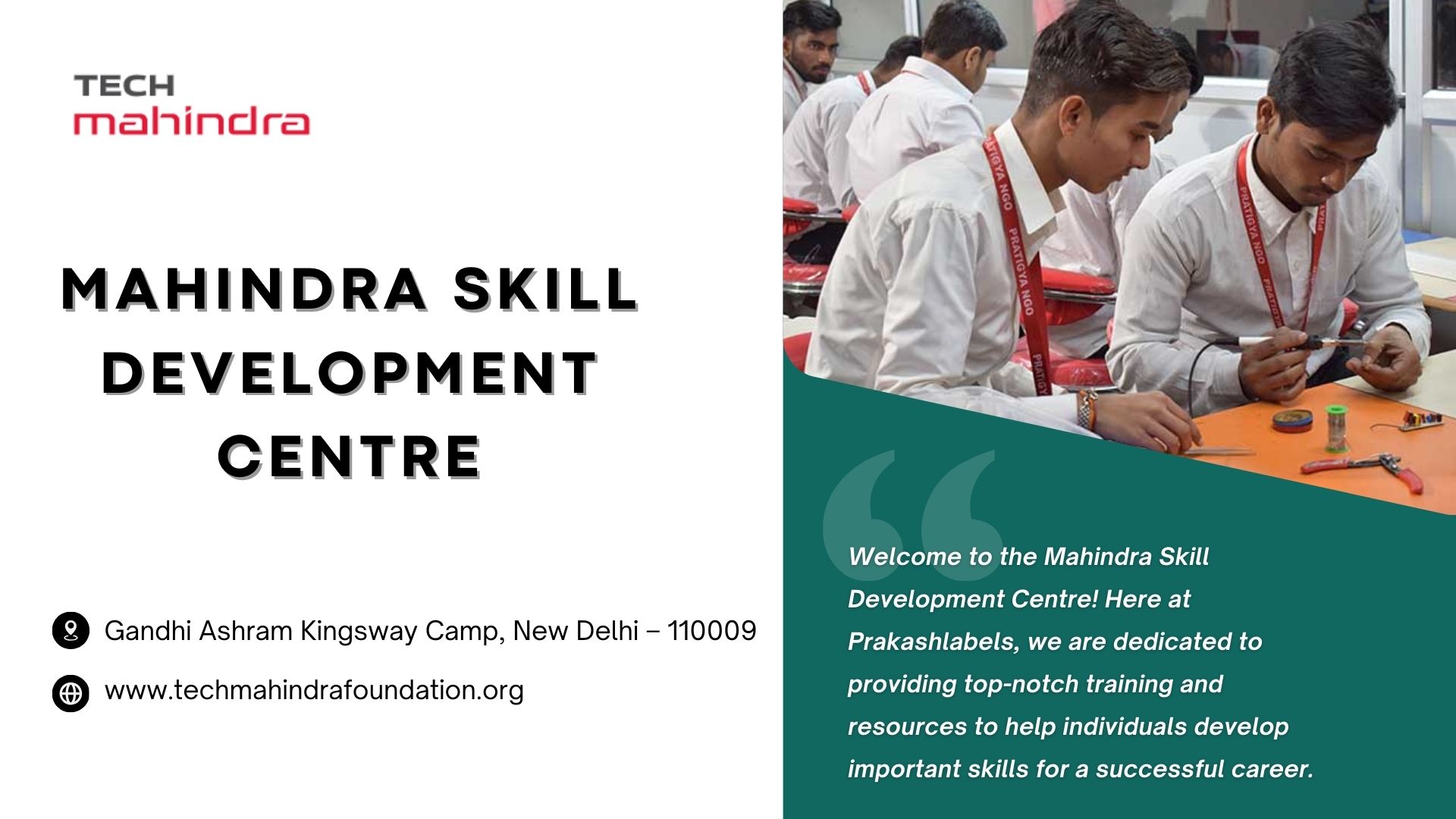  Mahindra Skill Development Centre: Bridging Skills and Employment