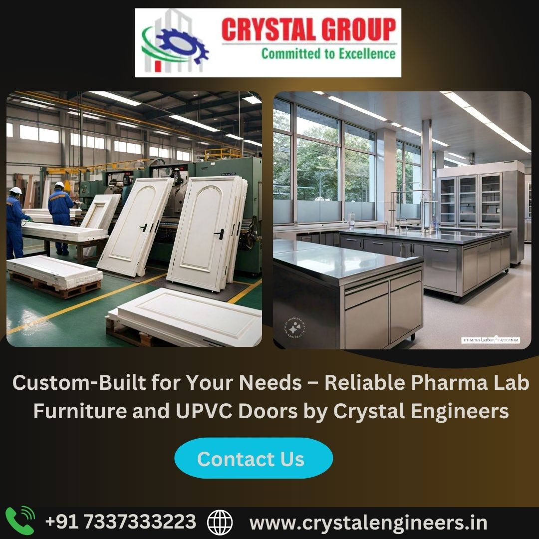  UPVC Doors Manufacturers in Hyderabad: Crystalengineers Leading the Way