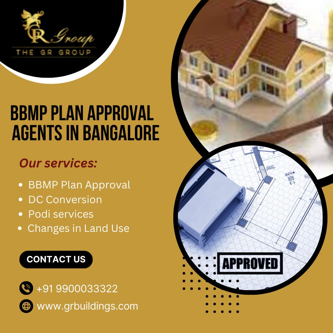  BBMP plan approval agents in Bangalore GrGroup