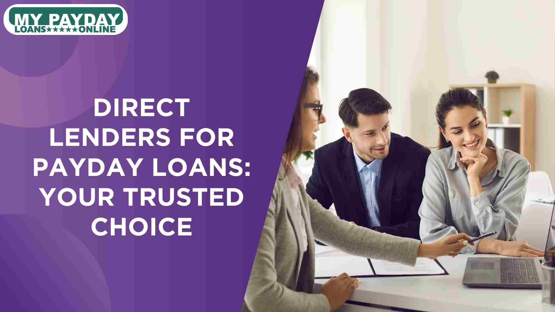  Direct Lenders for Reliable Payday Loans