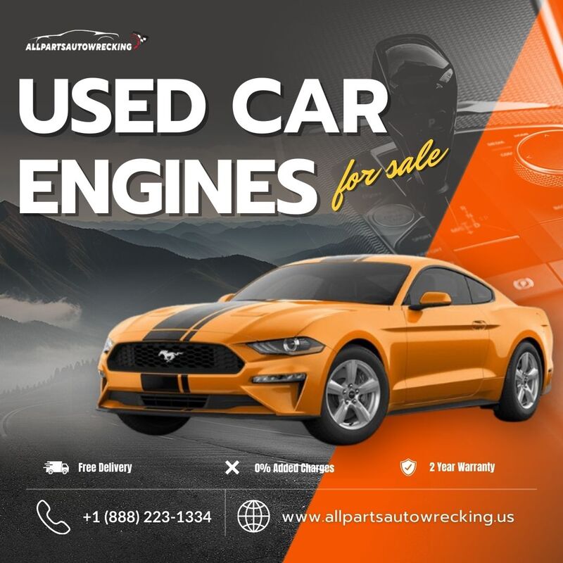  Used Car Engine for Sale in Dallas, TX | All Parts Auto Wrecking