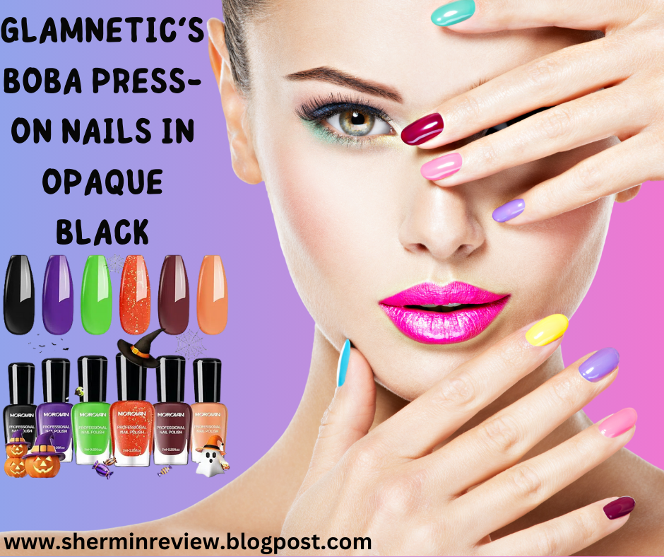  Glamnetic Press-On Nails Boba Ultimate Recyclable Almond Nail Guide Review